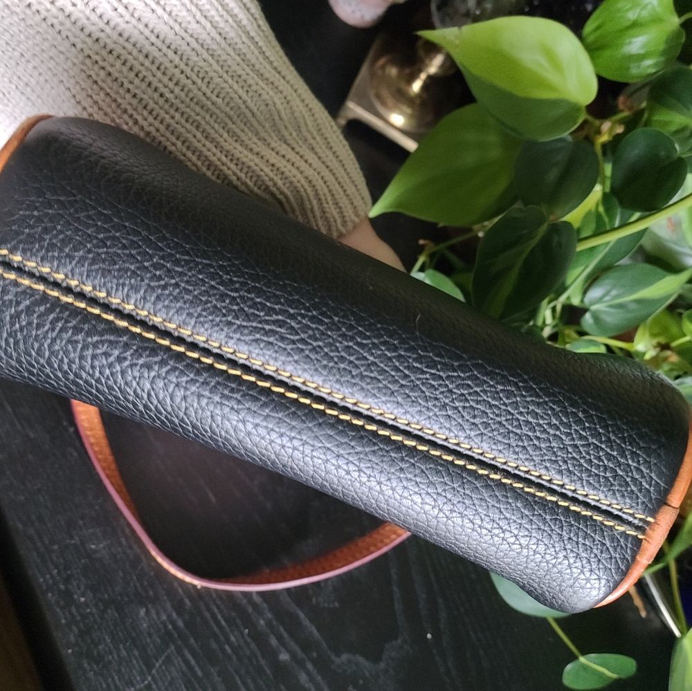 Dooney and Bourke Leather Mini Barrell Bag - Picture 2 of 9